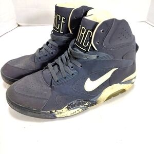 Nike 2012 Air Force 180 RARE Mid Glow In The Dark Sneakers Men's Shoe Sz 10